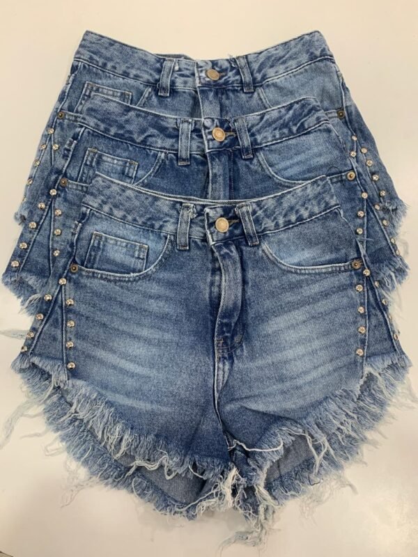 Short Zoe Tachas - Azul