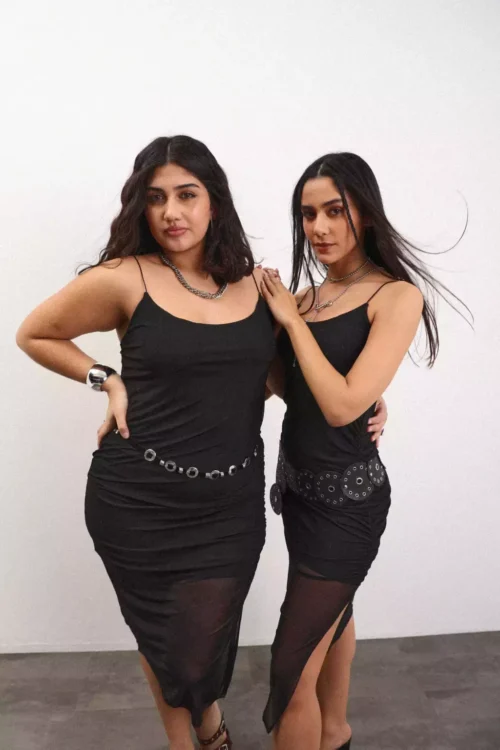 VESTIDO TUL Y FORRO MAELA