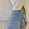 SHORT CINTURA STRASS