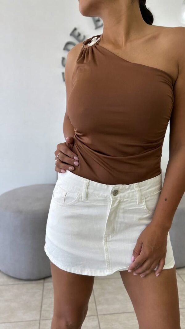 SHORT POLLERA BIANCA