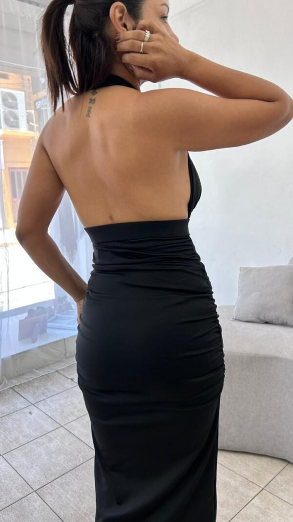 VESTIDO FRUNCE CON CINTO