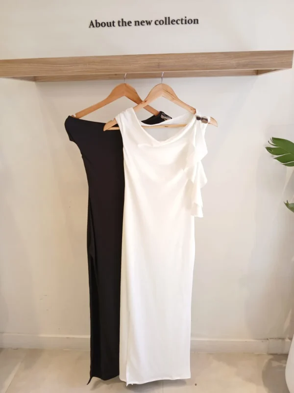 VESTIDO APLIQUE VOLADO