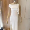 VESTIDO APLIQUE VOLADO