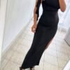 VESTIDO APLIQUE VOLADO