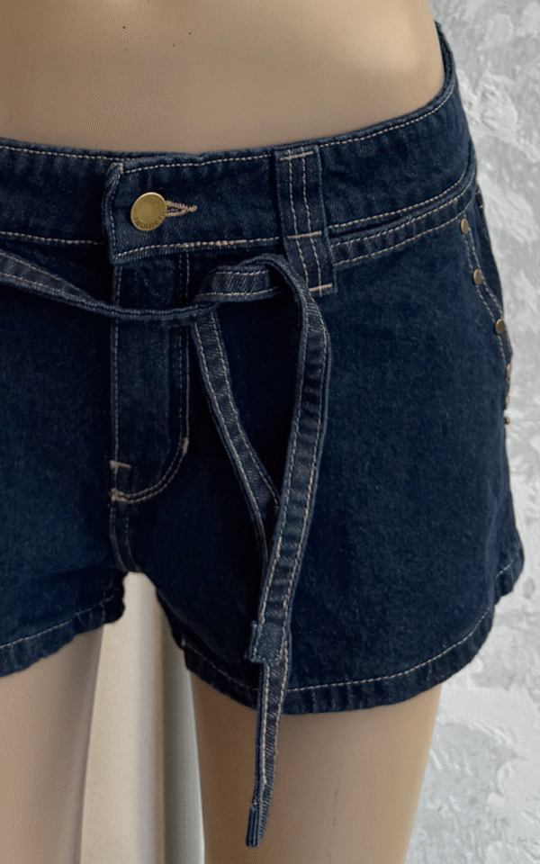 0416tac-alta-13 SHORT OSCURO CINTO