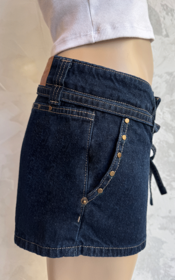 0416tac-alta-14 SHORT OSCURO CINTO