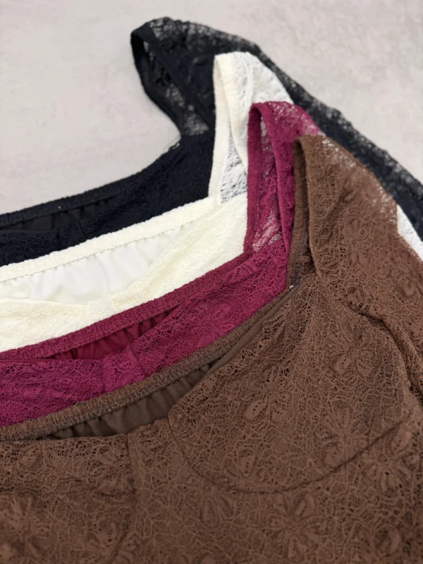 VESTIDO ENCAJE PRINCESA