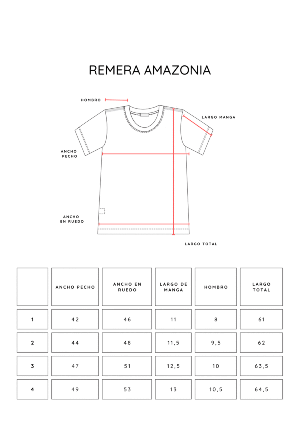 REMERA AMAZONIA