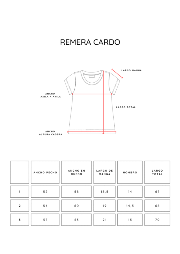 REMERA CARDO