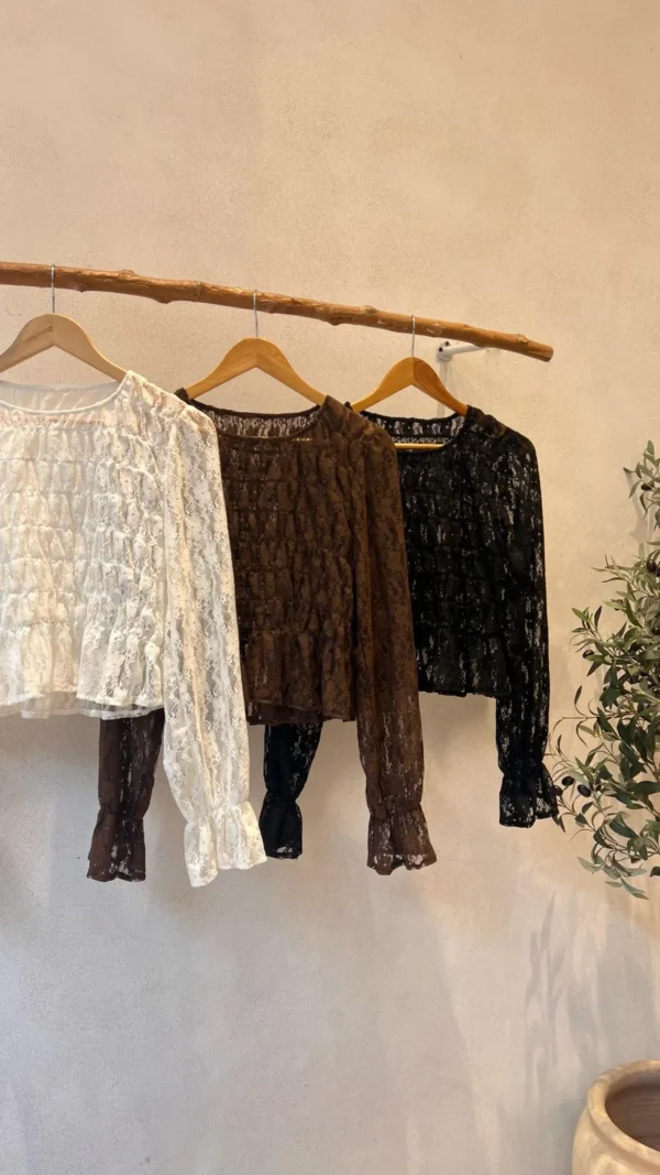 BLUSA ELOISE ENCAJE
