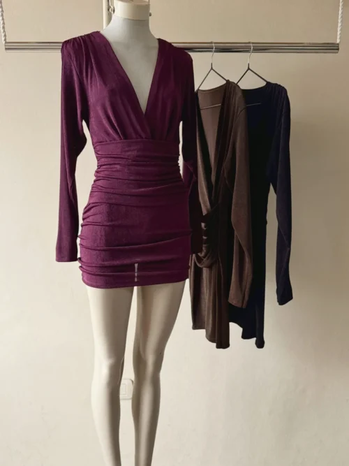 VESTIDO CRUZADO FAJA