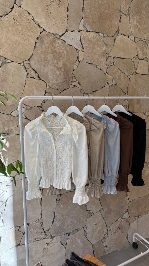 BLUSA AUSTRIA LINO
