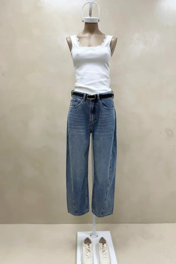 JEANS BARREL RECORTE