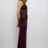 VESTIDO LARGO ENCAJE