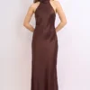 VESTIDO SATEN LAZO